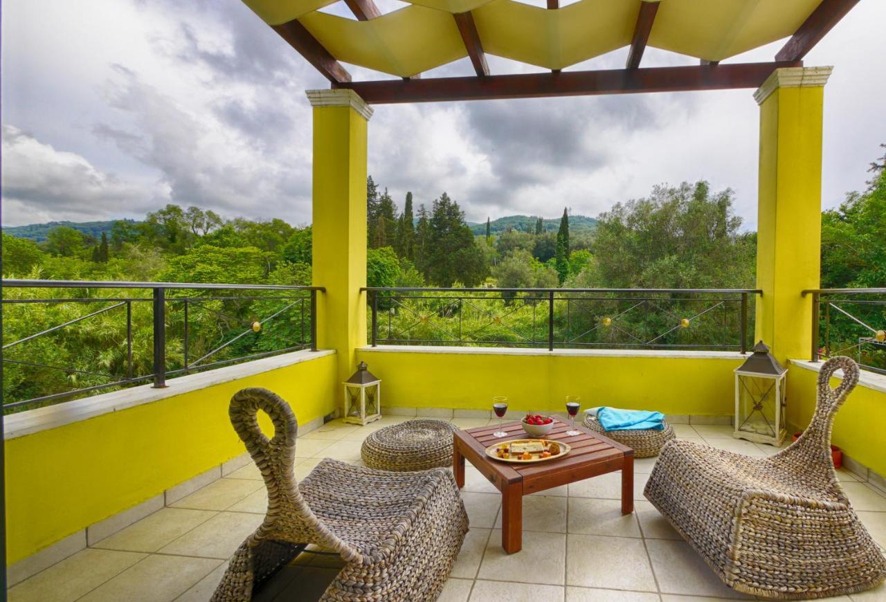 Zen Stone House Villa อายีโอส เยออร์ยิโอส ปากอน ภายนอก รูปภาพ